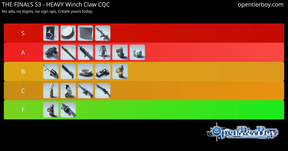 THE FINALS S3 - HEAVY Winch Claw CQC Preview